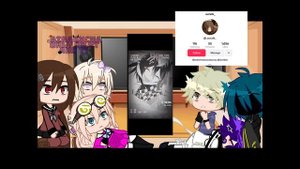 || Danganronpa react to kokichi || #edit #reaction #kokichiouma #danganronpa #saiouma ||