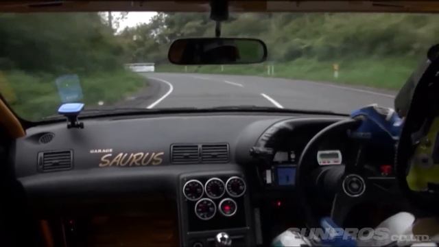 【ストリートコース】ヤバいぐらい速いSAURUS YELLOW R【VIDEO OPTION切り抜き 飯田章 日産 スカイライン GT-R R32 RB26 タイムアタック】