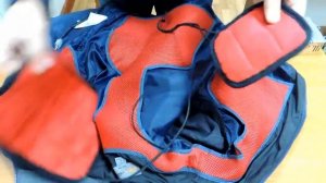 Установка элементов подогрева в одежду.