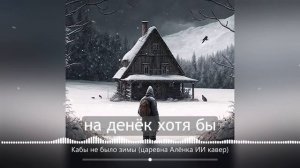 Кабы не было зимы (царевна Алёнка ИИ кавер)
