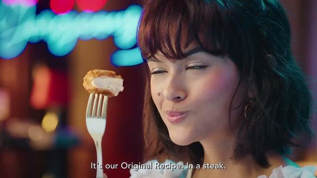 Same Original Recipe, a new way to enjoy - KFC Original Recipe Chicken Steak смотреть онлайн