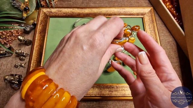 99. Винтажные и современные украшения из янтаря. Моя коллекция. Часть 3