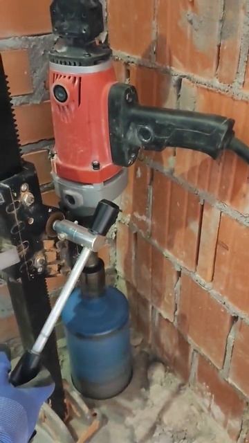 🔴🔵 Алмазное бурение. #монтажсантехники #ремонт #plumbing #sorts #