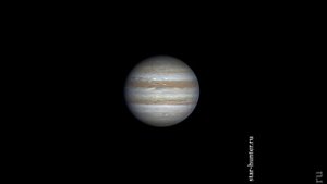 Юпитер, 30 января 2025 года, 20:10-22:14