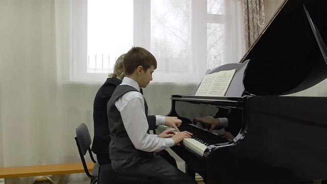 Грибов Сергей и Михновец Камилла Григорьевна Инструментальный ансамбль №140 -118-1 смотреть онлайн