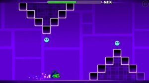 Как пройти 2 уровень в Geometry dash с 3 звёздами