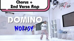 @StrayKids 스트레이키즈 'DOMINO' - Dance Tutorial (Slow & Mirror) - Pt 2 - Chorus & 2nd Verse Rap