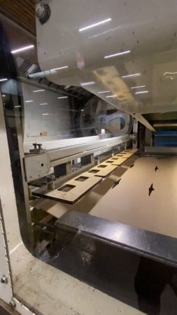 Автоматический станок плоской высечки Bobst Autoplatine 1600