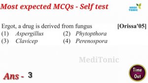 Health & Disease - Self practice test -Biology most important questions for NEET