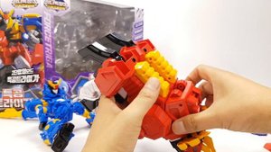 MINIFORCE Super Dino Power Force Triga Dinosaur Combine Transform Robot Toys