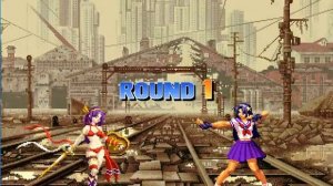 MUGEN: Goddess Athena VS Boss Igniz and Athena Asamiya