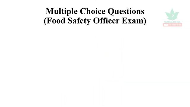 Food Safety Officer - Series 4