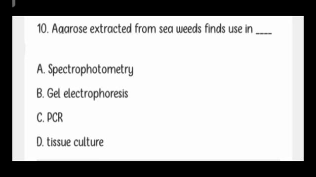 Biology Questions|Biotechnology|  Series 3 | BSc Nursing 2022|HNBUMU| ABVMU|  KGMU |AMU