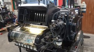 Heidelberg KORD 64 - Test printing