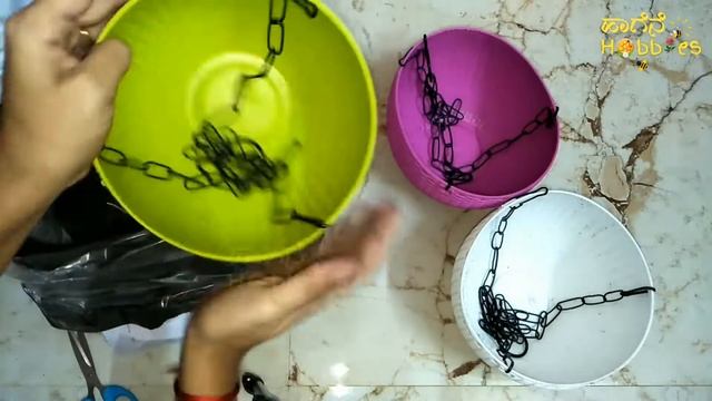 Hanging Pots Unboxing | AGAMI 6" Woven Design Hanging Euro Basket with Chain Plant Container Set