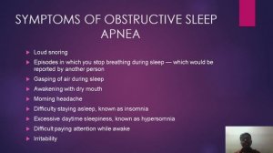 Obstructive Sleep Apnea|OSA