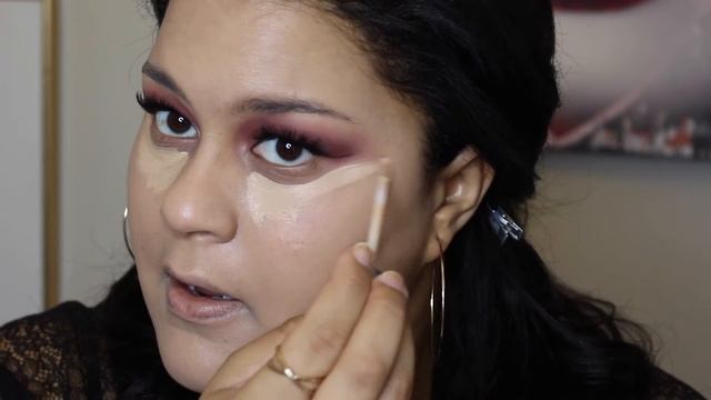 GRWM: Cranberry Purple Smokey Eye смотреть онлайн