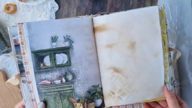 Кулинарный блокнот. Коллекция ""Рецепты старого буфета" ScrapMania