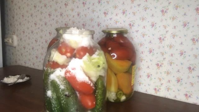 Соленья ассорти рецепт на зиму