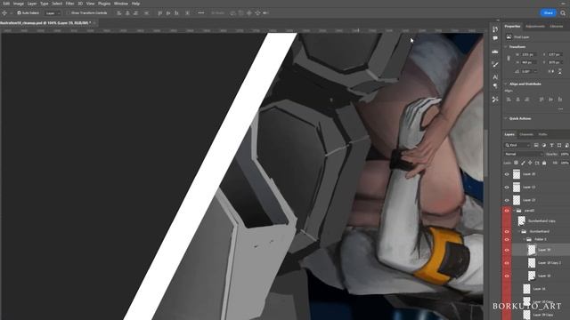Gundam Witch from Mercury Fan Art | Time-Lapse Video from start to finish