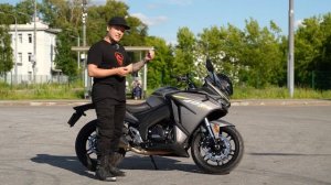 CYCLONE RG401 - мотоцикл для путешествий / Обзор мотоцикла