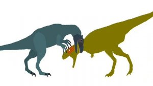 Dinosaur Battle - Abelisaurus vs Neovenator