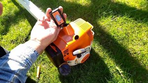 Regulacja gaźnika Stihl FS 300