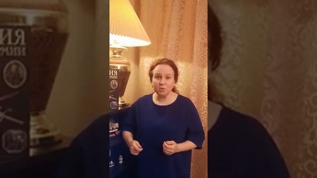 Елена Юрьевна Глебова - Павлова читает своё стихотворение смотреть онлайн