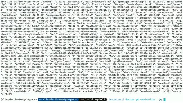 From the DevNet Create 2020 archive: The CLI is the API is the CLI
