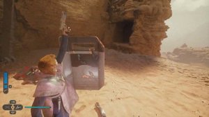 Wind Blustery Mesa Treasure Scavenger Droid Star Wars Jedi Survivor