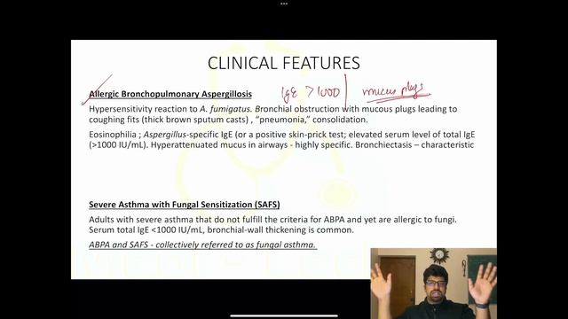 ASPERGILLOSIS | Pathogenesis | Clinical Features | Diagnosis | Treatment | Harrison