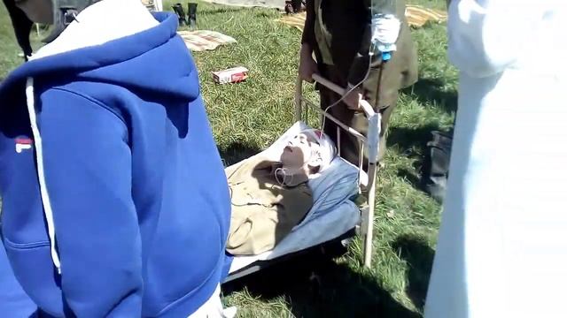 Военный госпиталь.