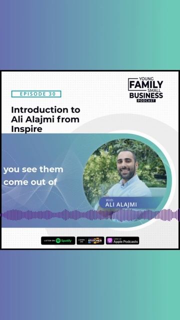 🎧 Episode 30 of the Young Family, Small Business Podcast 🎧