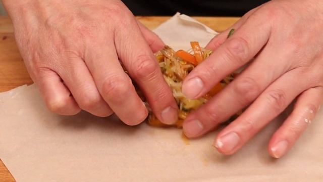 How to make spring rolls at home - vegetarian - vegan recipe смотреть онлайн