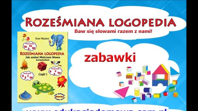 Roześmiana Logopedia - trenujemy "Z" jak zebra - Nauka to zabawa!  ćwiczenia logopedyczne dla dziec