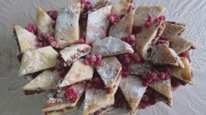 Пироги с Калиной и Клубникой в Духовке!   Бабушкин Рецепт!