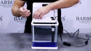 Аквариум с фильтром и подсветкой 9л. Белый