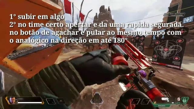 Ensinando Super Slide/Glide no console | APEX LEGENDS смотреть онлайн