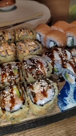 Роллы. 🍣 Уютное кафе