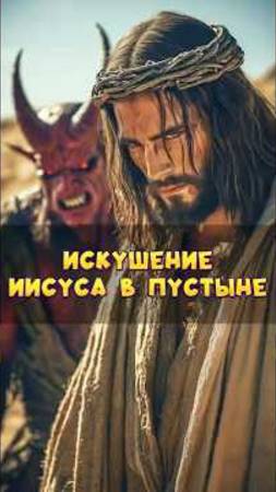 Искушение Иисуса в пустыне⁉️(Матфея 4:1-11,Луки 4:1-13📖)