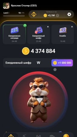 hamster kombat шифр 10-11.07