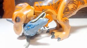 тираннозавр против барионикса