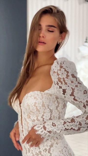 Свадебное платье Деми, Наталья Романова #свадебноеплатье #свадьба #weddingdress смотреть онлайн