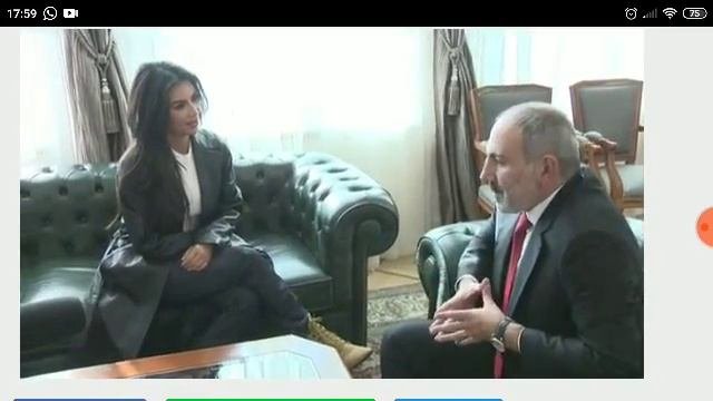Шедевр армянской дипломатии. Кардашян и Пашинян намиацумились 😂