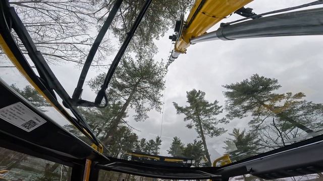 Patience is key...Grove GMK 3060L-1 picking a pine top #crane #treeremoval #treework #craneoperator