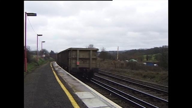 4CEP EMU and Class 33's at Wateringbury Station 21/02/1998