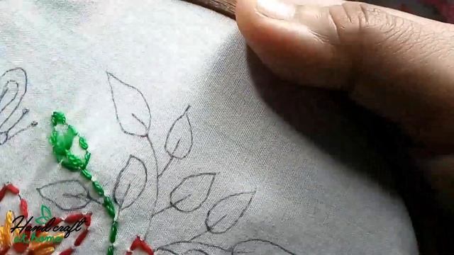 Running Stitch Embroidery Design смотреть онлайн