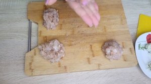 Куриные котлеты с сыром. Ужин для диабетиков.