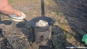 Щука в садже , готовка , дачка , отдых , сезон .