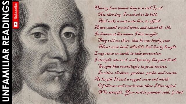 George Herbert REDEMPTION poem reading— 17th Century English Literature— Seventeenth Century Poetry смотреть онлайн